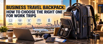 business travel backpack