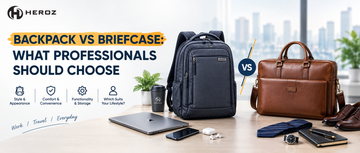 Backpack vs Briefcase: What Professionals Should Choose