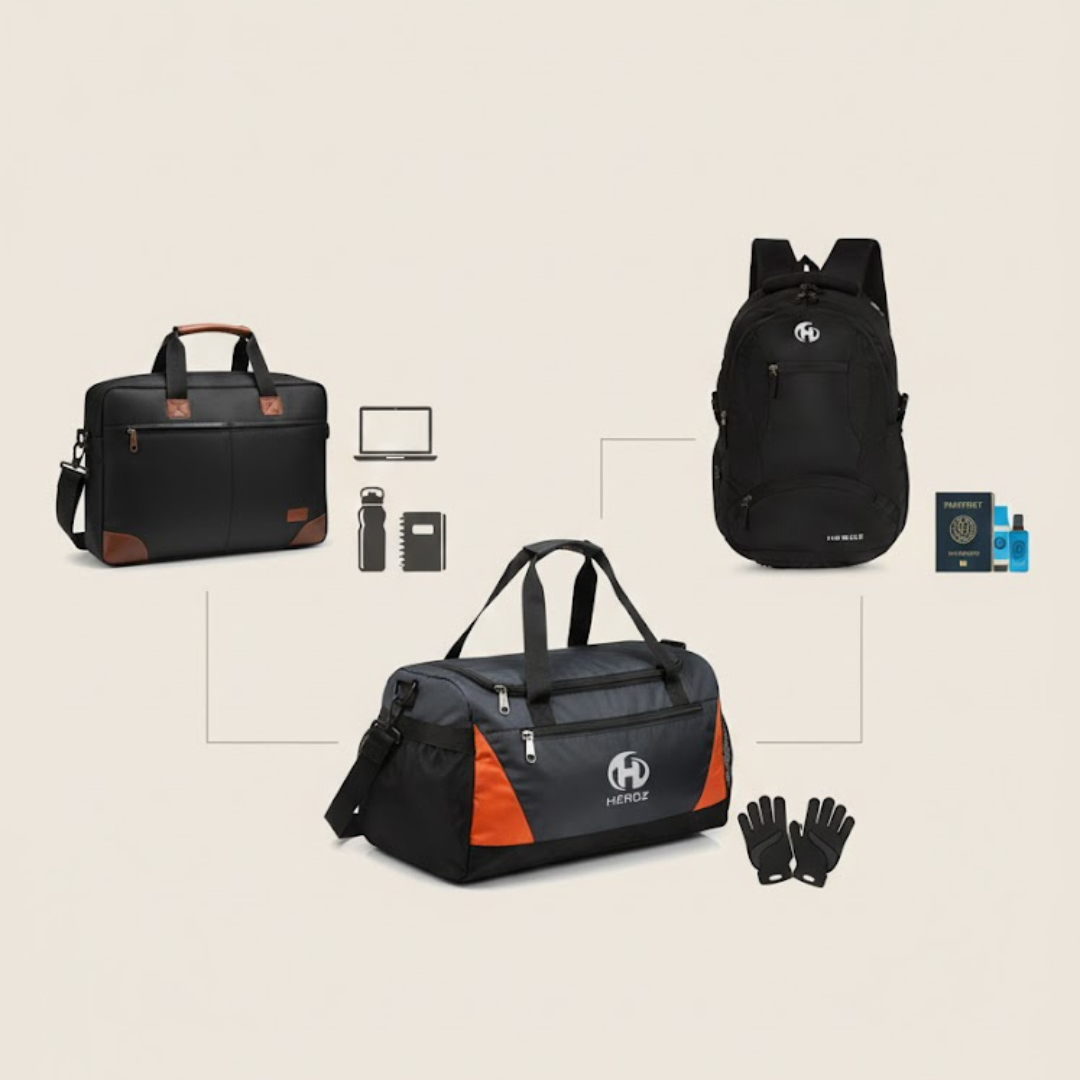 Laptop Bags vs Gym Bags vs Travel Backpacks — What’s Best for Your Daily Routine?