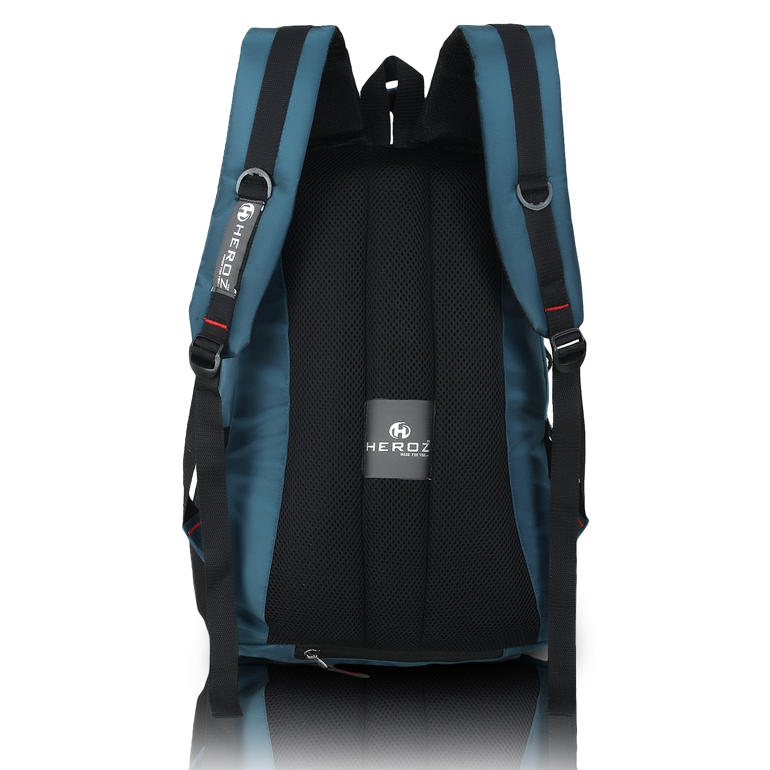 HEROZ Harbour Unisex Nylon 28 L Travel Laptop Backpack Water Resistant Slim Durable Fits Up to 15.6 Inch Laptop Notebook  (Airforce Blue) - HEROZ