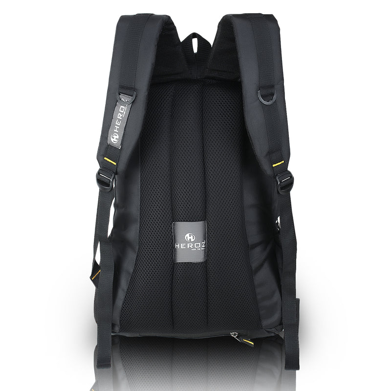 HEROZ 28L Laptop Backpack (Black)