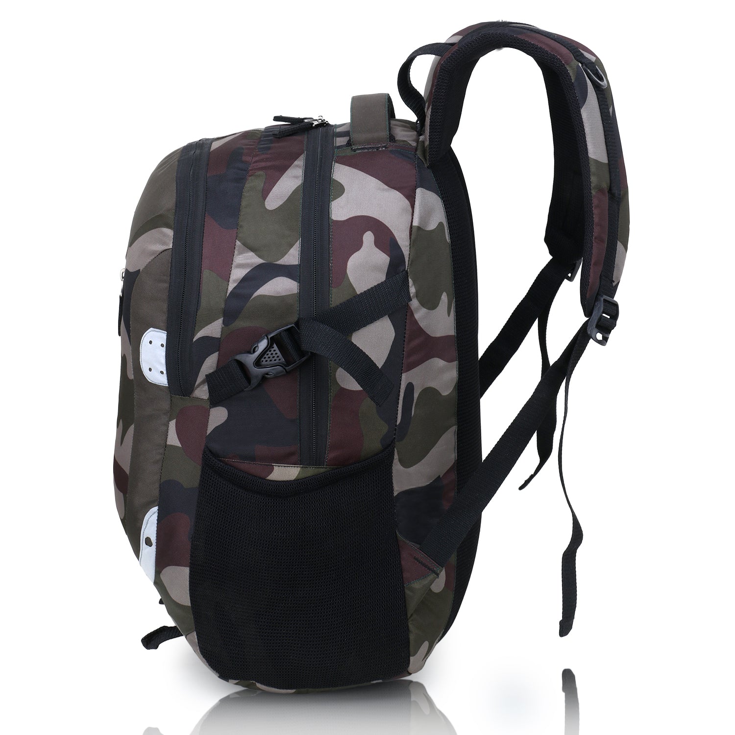 HEROZ Harbour Unisex Nylon 28 L Travel Laptop Backpack Water Resistant Slim Durable Fits Up to 15.6 Inch Laptop Notebook  (Jungle) - HEROZ