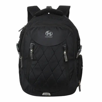 Laptop Backpack 15.6 Inch | Anti-Theft Office Backpack for Men & Women | Water-Resistant Travel & Business Bag (Black)