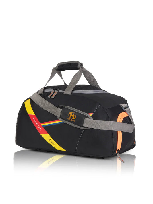 HEROZ Premium Sports & Travel Duffel Bag for Gym, Travel & Weekend Trips | Durable Fabric, Spacious Compartments & Comfortable Shoulder Strap (Multiple Colours) - HEROZ