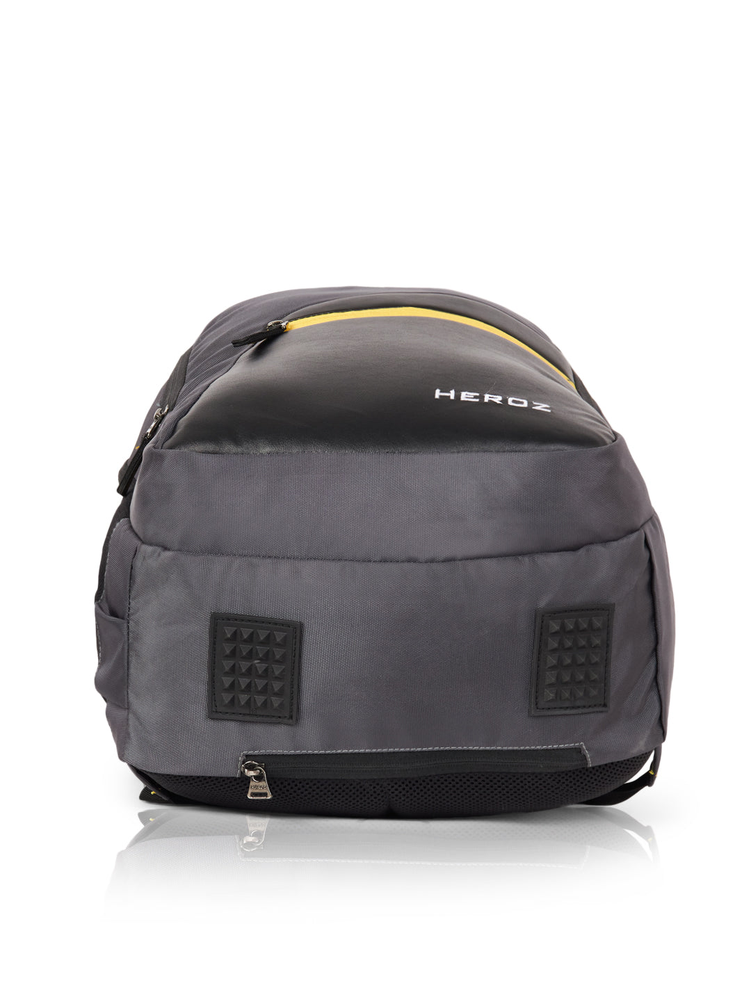 HEROZ Stylish Laptop Backpack for Men & Women | 17-Inch Laptop Bag with Organizer, Lightweight & Durable College, Office & Travel Backpack (Grey & Black) - HEROZ