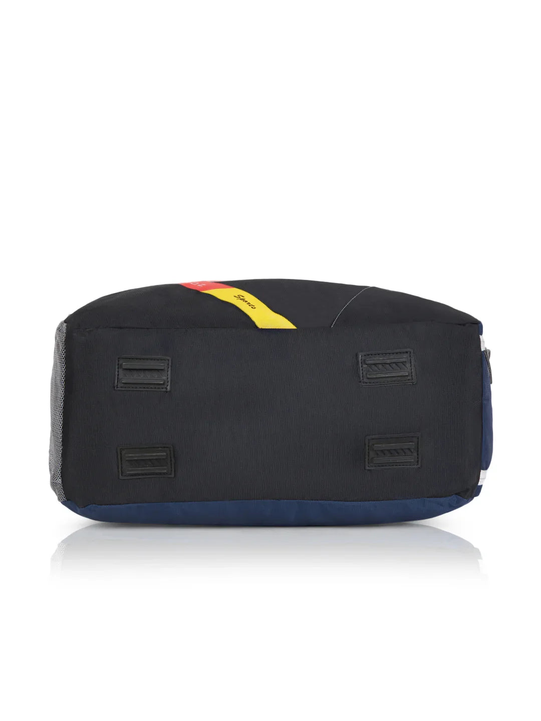 HEROZ Travel Duffel Bag for Men & Women | Lightweight Gym & Weekend Bag with Shoulder Strap | Durable Fabric & Spacious Storage (Black with Multicolor Accents) - HEROZ