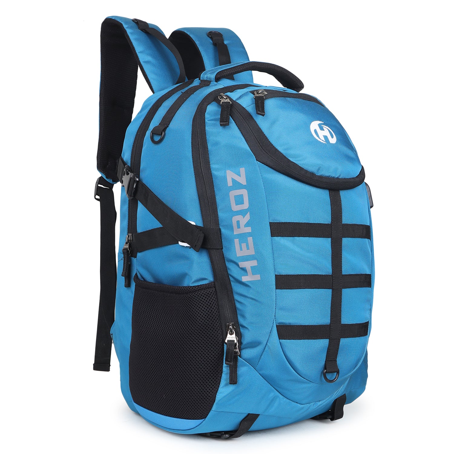 HEROZ Wild SLR/DSLR Camera Backpack with Anti-Theft Laptop Compartment up to 17-Inch, Tripod Holder, Fits 18-135 / 70-200 / 85 F1.8 Lenses, Battery & Card Slots (Airforce Blue) - HEROZ