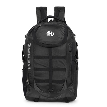HEROZ Wild SLR/DSLR Camera Backpacks with Anti Theft Laptop Compartment upto 17-inch Tripod Holder|Suitable for 18-135/70-200/85-F1 8 Lenses Battery Charger Card Slot (Black) - HEROZ
