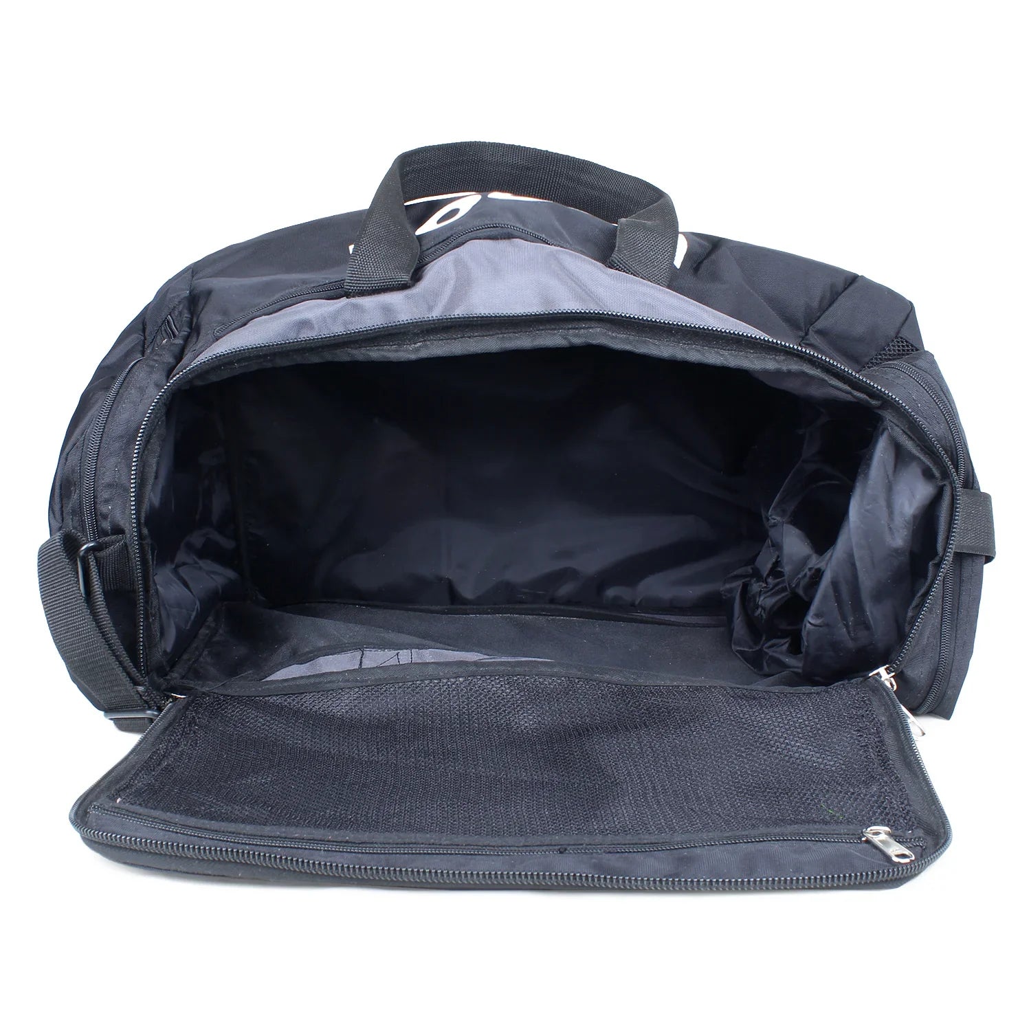 Heroz Heron Cabin Size Unisex Sports Polyster Travel Duffel 55 cms (Grey & Black) - HEROZ