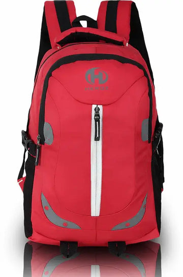 Laptop Backpack 28L for Men & Women | Water-Resistant Travel & Office Laptop Bag | Fits 15.6 Inch Laptop | Slim & Durable Backpack (Red)