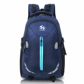 Laptop Backpack 28L for Men & Women | Water-Resistant Travel & Office Backpack | Fits 15.6 Inch Laptop | Slim & Durable Nylon Bag (Navy Blue)
