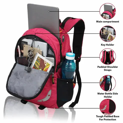 laptop backpack 28L water resistant slim office bag