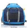 HEROZ Hammer Unisex Nylon 45 L Travel Laptop Backpack Water Resistant Slim Durable Fits Up to 17.3 Inch Laptop Notebook(Navy Blue & Sky Blue)