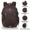 HEROZ HYBRID Large 40 L Laptop Backpack Water Resistance Unisex Laptop/College/School/Travel Backpack with Rain Cover  - Wine