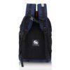 HEROZ Mini Hammer Unisex Nylon 35 L Travel Laptop Backpack Water Resistant Slim Durable Fits Up to 17.3 Inch Laptop Notebook Black & Navy Blue