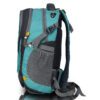 Hammer Unisex Nylon 45 L Travel Laptop Backpack Water Resistant Slim Durable Fits Up to 17.3 Inch Laptop Notebook (Grey & Sea Green ))