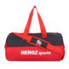 Heroz Young 26 Liters Soft Gym Bag Water Resistant with Shoe compartment Yoga Swimming Bags - Red and Black