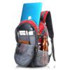 HEROZ Hacker 50 litres Nylon Travel Laptop Backpack Water Resistant Slim Durable Computer Book Bag Tracking Fits Up to 17.3-inch Laptop (058- All) (Grey & Red)…