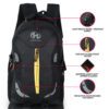 HEROZ Harbour Unisex Nylon 28 L Travel Laptop Backpack Water Resistant Slim Durable Fits Up to 17.3 Inch Laptop Notebook (153-ALL) (Black)…