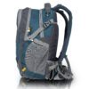 New HEROZ Hammer Unisex Nylon 45 L Travel Laptop Backpack Water Resistant Slim Durable Fits Up to 17.3 Inch Laptop Notebook (All) (Grey & A. Blue 1000)…