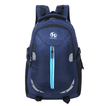HEROZ Harbour 28ltrs Water Resistant Executive Backpack Bag Fits Up to 15.6 Inch Laptop Travel/Office/Tracking/Collage/Men Women Boys with rain Cover Light Weight (153) (Navy Blue)…