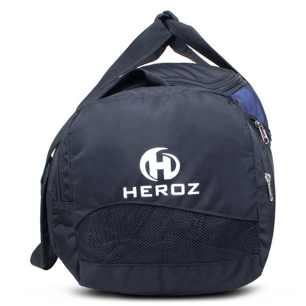 Heroz Heron Cabin Size Unisex Sports Polyster Travel Duffel 55 cms All (Grey @ Navy Blue)…