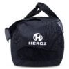Heroz Heron Cabin Size Unisex Sports Polyster Travel Duffel 55 cms All (Black @ Grey)…
