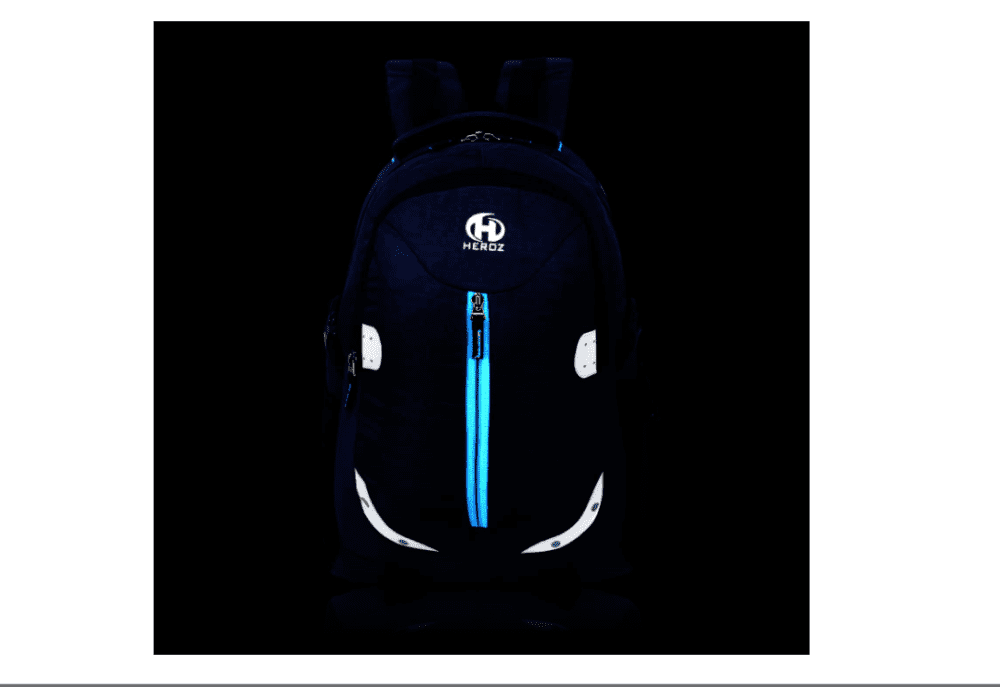HEROZ Harbour 28ltrs Water Resistant Executive Backpack Bag Fits Up to 15.6 Inch Laptop Travel/Office/Tracking/Collage/Men Women Boys with rain Cover Light Weight (153) (Navy Blue)…