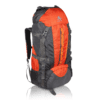 HEROZ Hunter 80 ltrs Trackign Laptop Bags Mountaineering Hiking Bag with Rain Cover Mount Track Travel Backpacks Rucksack - (Grey & Orange)