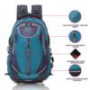 HEROZ Harrow 45 Ltrs Travel Laptop Backpack Slim Durable College School Computer Bookbag tracking for Women, Men, Girls, Boys Outdoor Camping & Fits Up to 17.3-inch laptop (Notebook) (Grey & Air Force Blue))